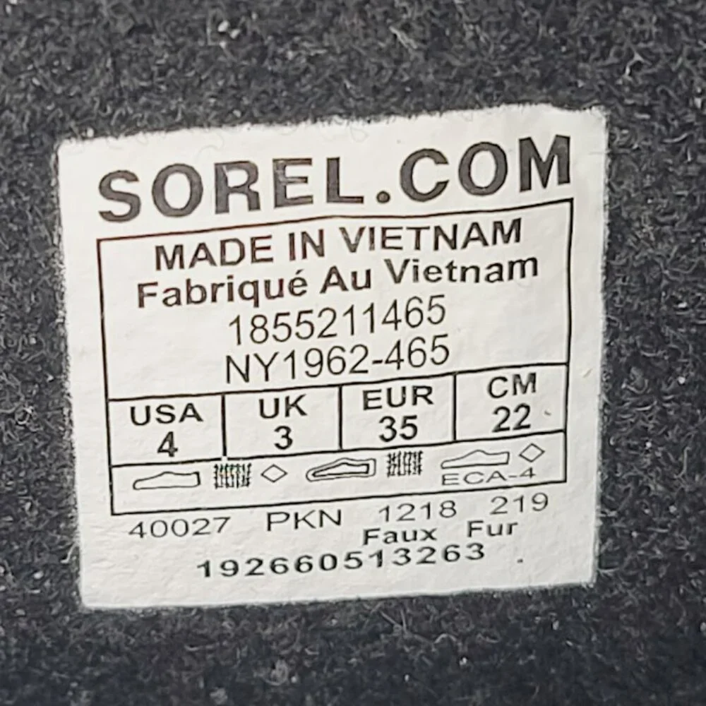 Sorel Girl's Navy Black Yoot Pac Nylon‎ NY1962-465 Mid-Calf Winter Snow Boot 4